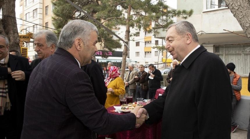 Başkan &Ccedil;elik, şehrin farklı b&ouml;lgelerindeki mini terminalleri tanıttı
