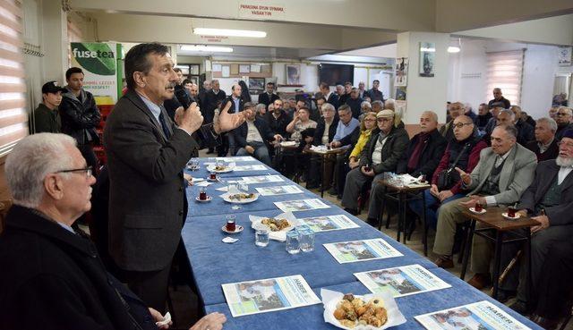 Başkan Ataç ziyaretlerine devam ediyor