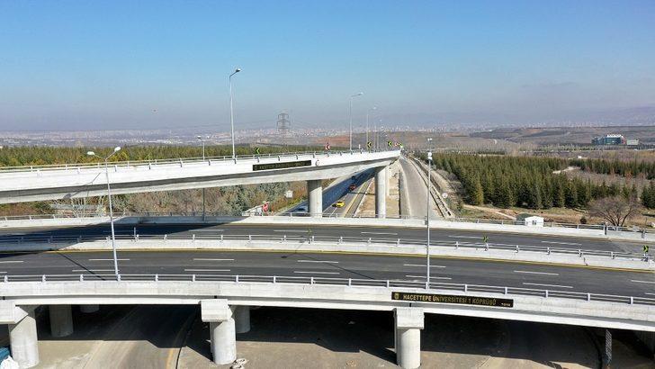 Bilkent Şehir Hastanesine bağlantı yolları trafiğe açıldı G1