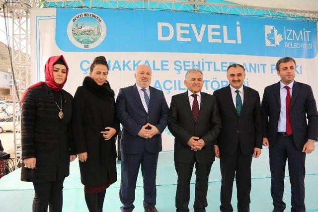 Çanakkale Şehitleri Anıt Parkı düzenlenen törenle açıldı