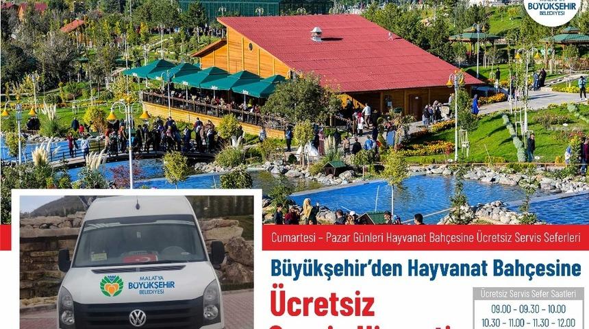 B&uuml;y&uuml;kşehir&rsquo;den Hayvanat Bah&ccedil;esine &uuml;cretsiz ring hizmeti