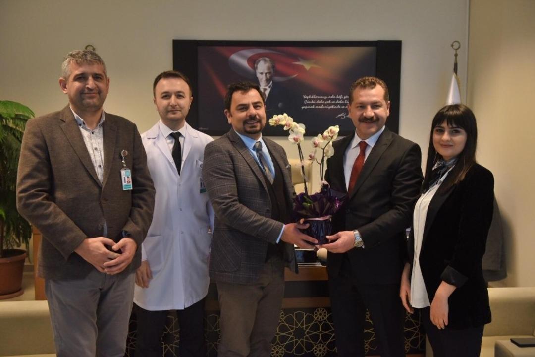 Y&uuml;cel Yılmaz&rsquo;dan Tıp Bayramı ziyareti