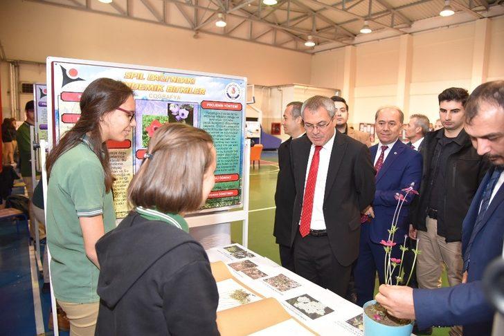 Manisa Fen Lisesi Bilim Fuarı açıldı G4