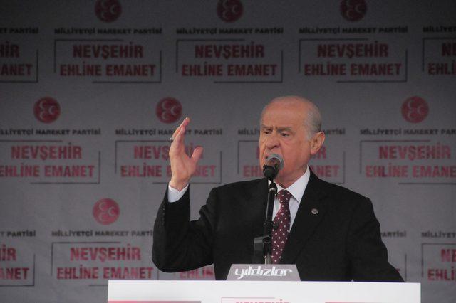 Bahçeli: Kılıçdaroğlu kim oluyor da bize milliyetçilik ahkamı kesiyor? (2)