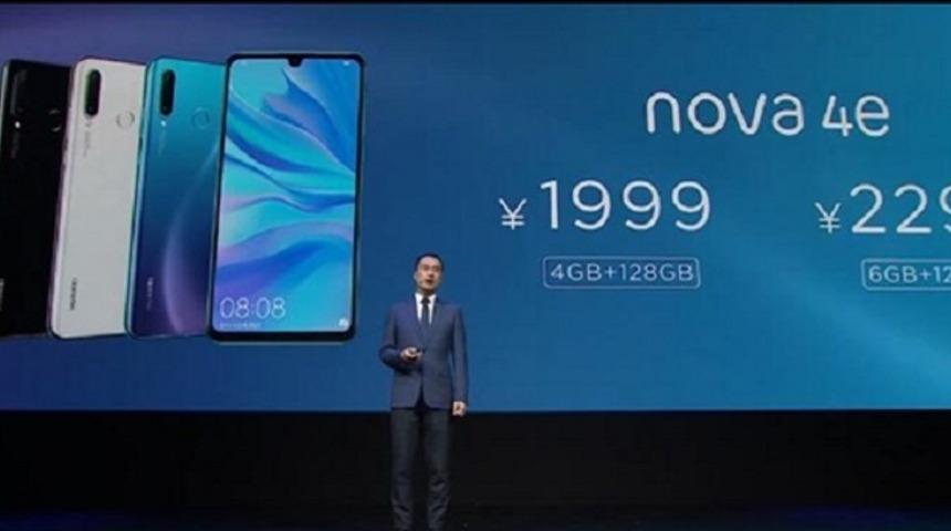 Huawei Nova 4e Modeli &Ccedil;in'de Tanıtıldı!