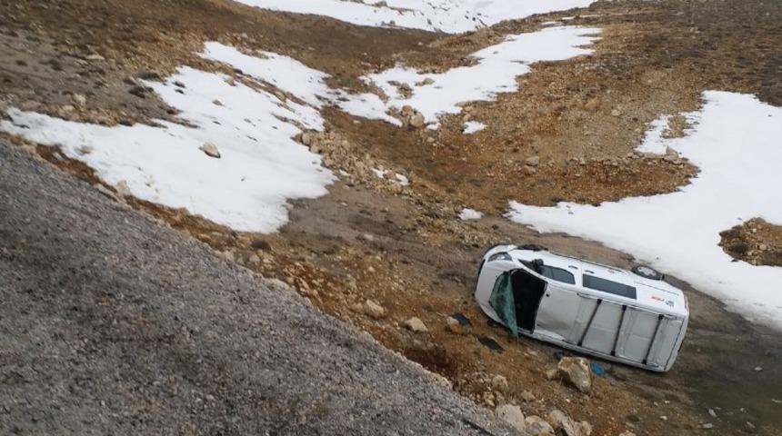 Sivas’ta trafik kazası: 2 yaralı