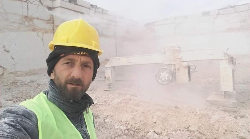 Mermer ocağındaki kazada hayatını kaybeden iş&ccedil;i toprağa verildi
