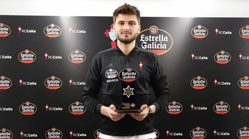 Celta Vigo'da Okay Yokuşlu şubat ayının en iyi oyuncusu seçildi