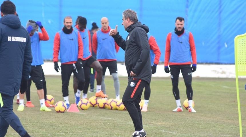 BB Erzurumspor Trabzonspor ma&ccedil;ı hazırlıklarını s&uuml;rd&uuml;rd&uuml;