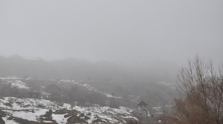 Kars&rsquo;ta sis etkili oluyor