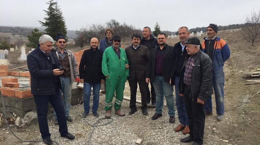 K&uuml;tahya İl Genel Meclisi adayları k&ouml;y ziyaretlerini s&uuml;rd&uuml;r&uuml;yor