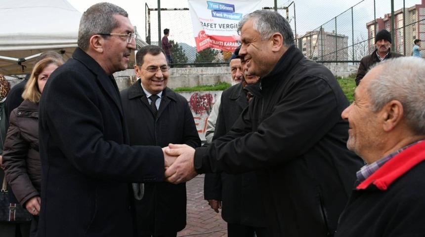 Başkan Vergili seçim çalışmalarına mahalle toplantıları ile devam ediyor