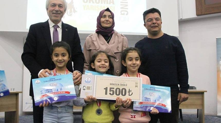 K&uuml;tahya&rsquo;da Zarif &Ccedil;ocuk Uluslararası Kitap Okuma Yarışması