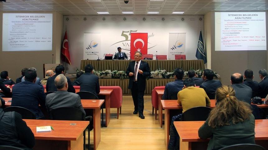 Van&rsquo;da &lsquo;e-ihale&rsquo; eğitimi