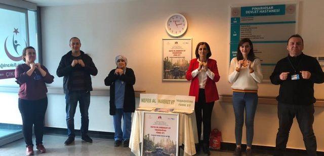 Pınarhisar’da Pulmoner Rehabilitasyon Haftası