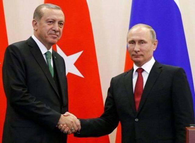 Cumhurbaşkanı Erdoğan ve Rusya lideri Putin