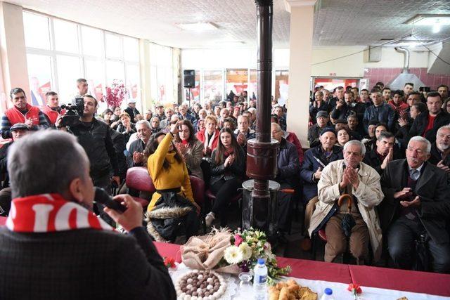 Başkan adayı Böcek, İbradı’da