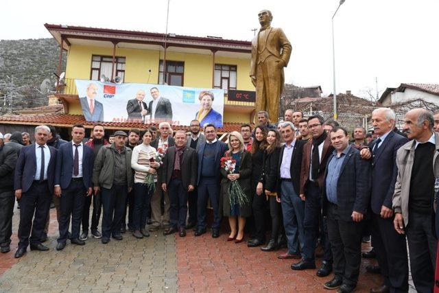 Başkan adayı Böcek, İbradı’da