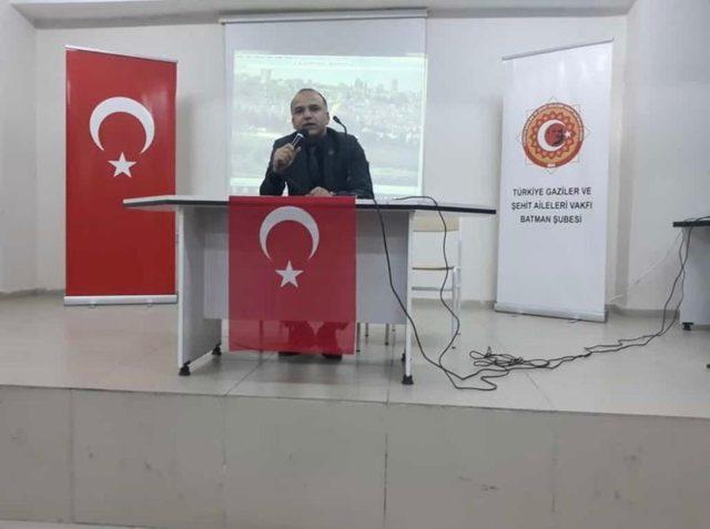 Türkiye Gaziler ve Şehit Aileleri Vakfı, Kudüs konulu konferans verdi