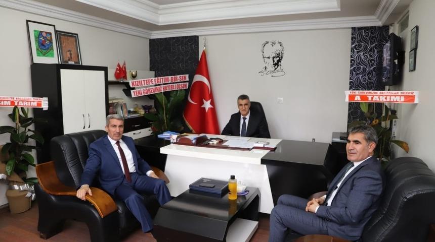 Kızıltepe İl&ccedil;e Milli Eğitim M&uuml;d&uuml;r&uuml; Aslan g&ouml;reve başladı