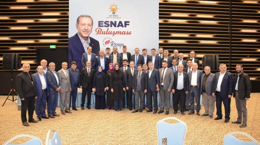 AK Parti Konya&rsquo;dan Esnaf Buluşması programı