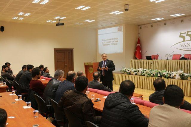 Van TSO’da “E-İhale ve E-Eksiltme” semineri