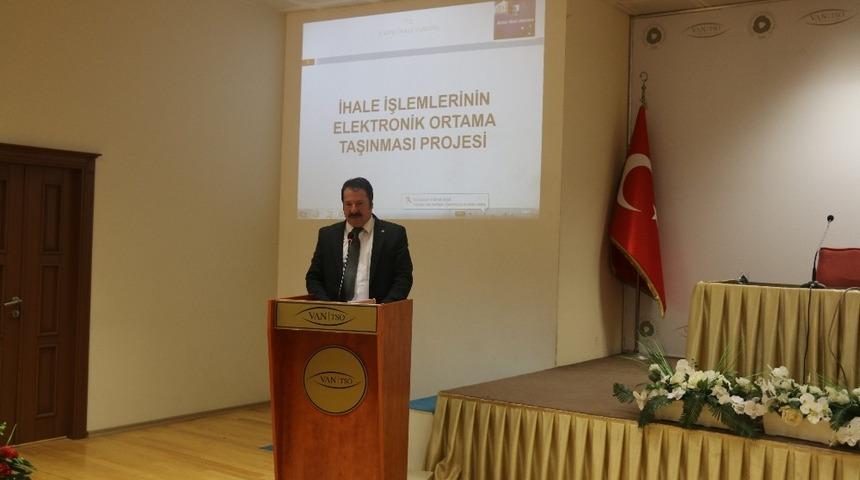 Van TSO&rsquo;da &ldquo;E-İhale ve E-Eksiltme&rdquo; semineri