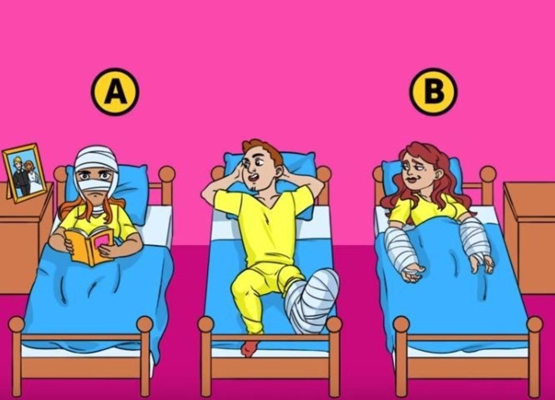 Ortadaki adamın karısı hangisi? 