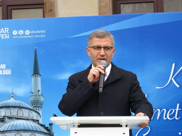 Üsküdar'da Ahmet Çetinsaya Camii ibadete açıldı