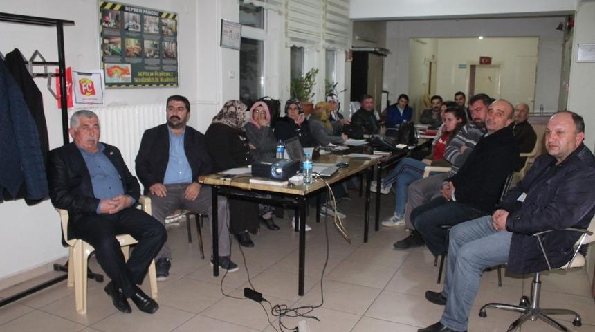 Tosya&rsquo;da mantar yetiştiriciliği kursu a&ccedil;ıldı