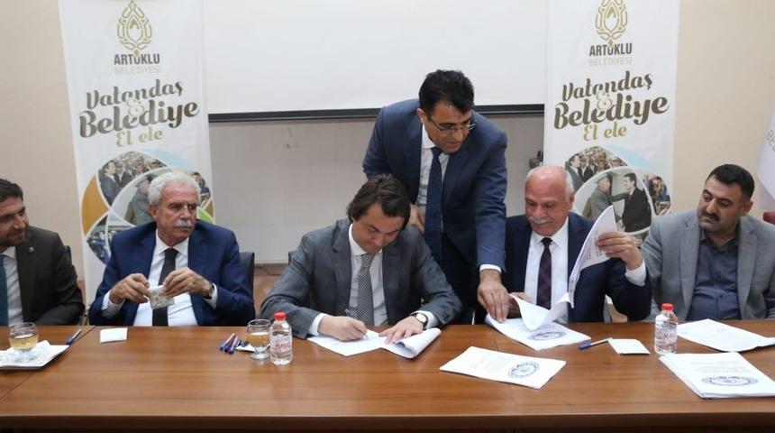Artuklu Belediyesi&rsquo;nde toplu iş s&ouml;zleşmesi imzalandı