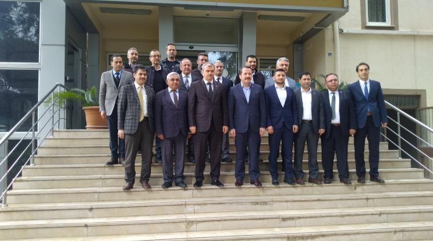 Memur-Sen Genel Başkanı Yal&ccedil;ın&rsquo;dan İl M&uuml;d&uuml;r&uuml; Okumuş&rsquo;a &lsquo;hayırlı olsun&rsquo; ziyareti