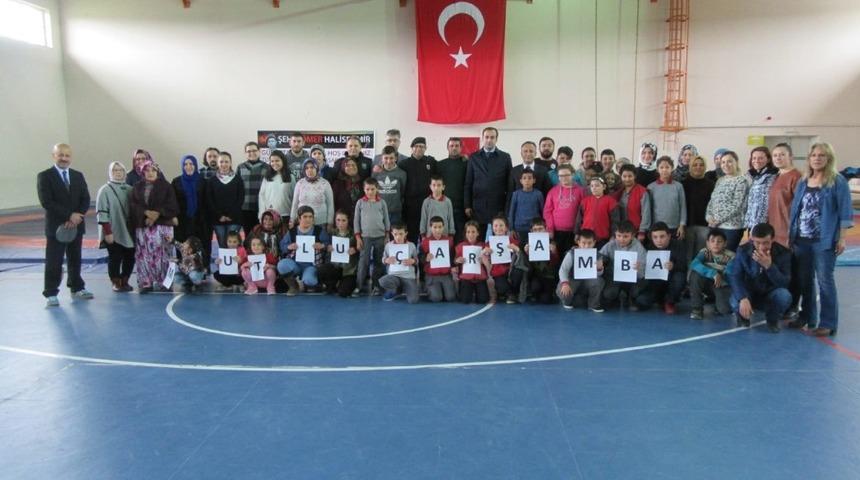 Kaymakam Atıcı, özel öğrenciler ile spor yaptı