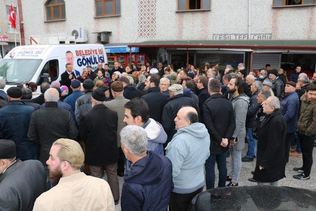 Alan’dan miting gibi mahalle toplantısı