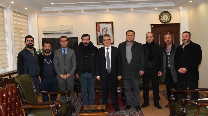 Başkan Ko&ccedil; ve taraftarlar Vali Pekmez ile biraya geldi