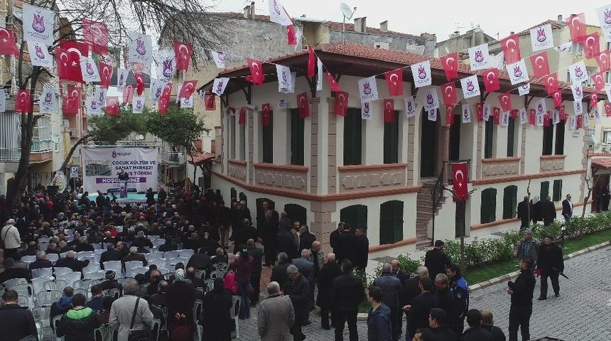 Atıl durumdaki tarihi bina artık çocukların hizmetinde