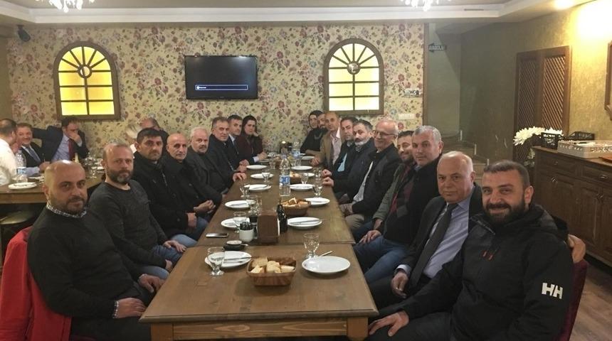 Yomra&rsquo;da AK Partili eski y&ouml;neticilerden Mustafa Bıyık&rsquo;a tam destek