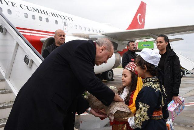 Cumhurbaşkanı Erdoğan Gaziantep’te