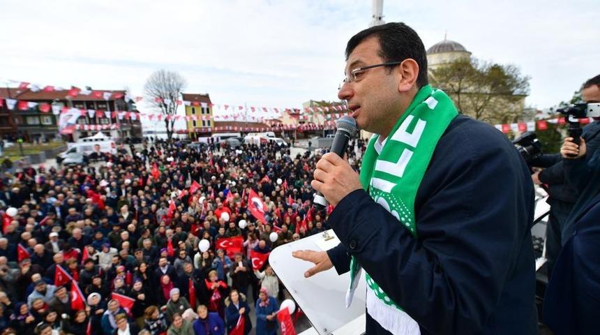 Ekrem İmamoğlu 'Söz veriyorum' dedi ve ekledi: Gelin yakama yapışın