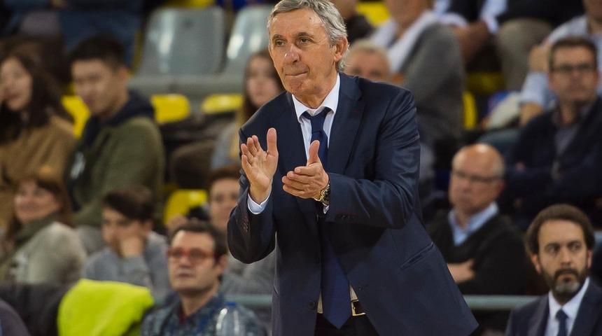 Fenerbah&ccedil;e Beko - Barcelona ma&ccedil;ında Svetislav Pesic, ilk dakikada diskalifiye edildi