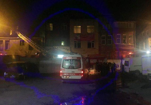 Metruk bina alevlere teslim oldu, yürekler ağızlara geldi