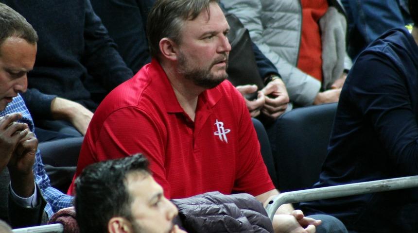Houston Rockets’ın menajeri Darly Morey  Ülker Salonu’nda