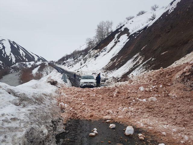 Bingöl'de çığ düştü