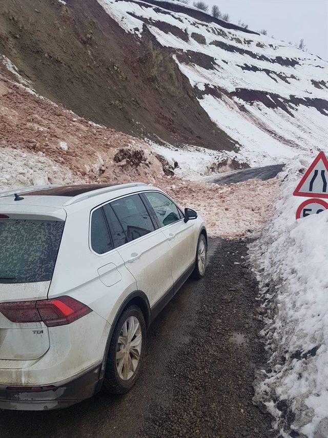 Bingöl'de çığ düştü