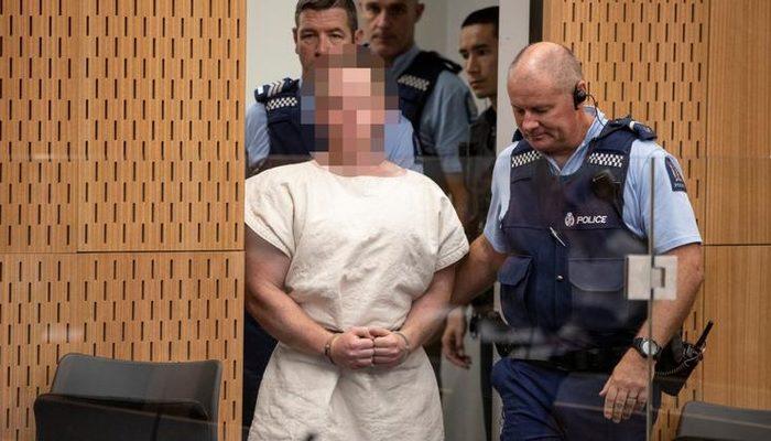 Yeni Zelanda'da iki camiye saldıran terörist mahkemeye çıkarıldı