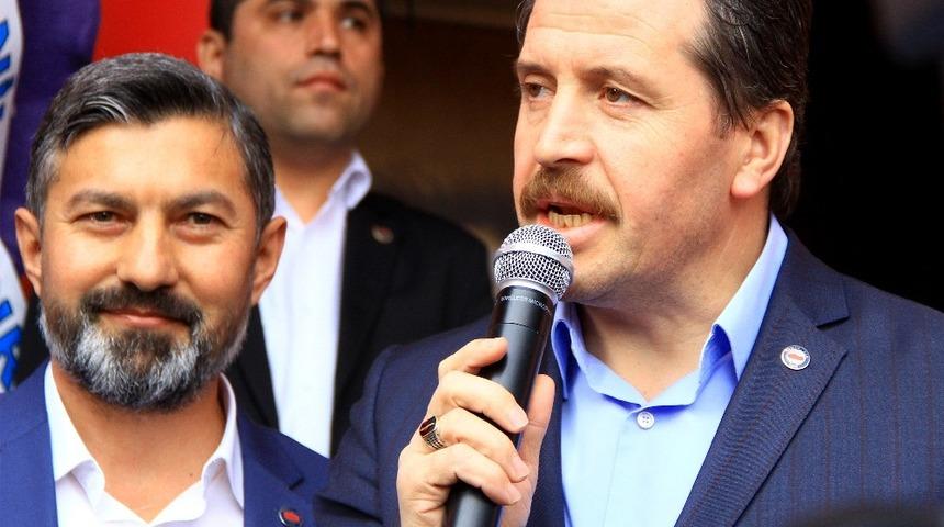 Eğitim Bir-Sen hizmet binasını Genel Başkan Yalçın açtı