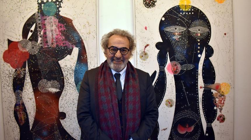 Prof. Dr. Ko&ccedil;an&rsquo;ın SANKO Sanat Galerisindeki sergisine ilgi