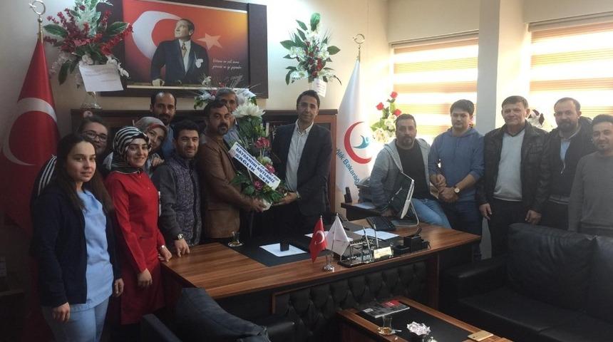 Sağlık-Sen&rsquo;den yeni başhekim Hannarici&rsquo;ye ziyaret