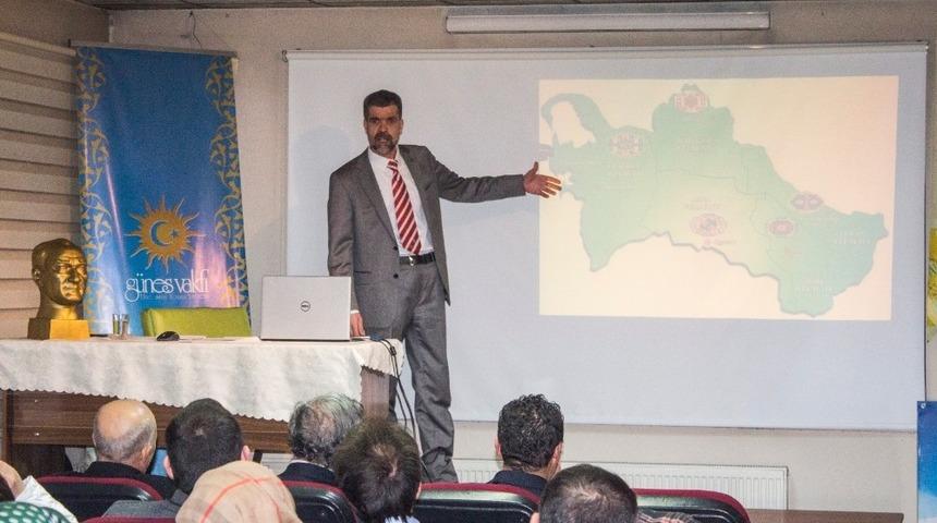 G&uuml;neş Vakfı&rsquo;nda &ldquo;T&uuml;rkmenler ve T&uuml;rkmenistan&rdquo; konferansı