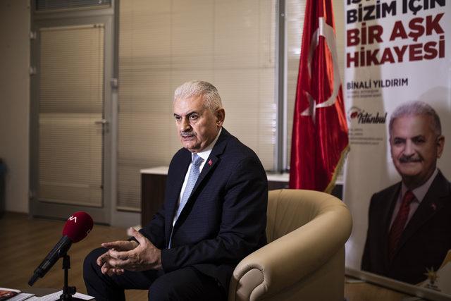  Binali Yıldırım'dan DHA'ya özel açıklamalar